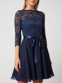 Swing Cocktailkleid Aus Floraler Spitze Mit Ausgestelltem Rockteil - Dunkelblau -LUXUAR SHOP 6574aki56go4cci9akpk4gq46p5kki9p9hakee1h8t132i1i8t6k2l216514gi1h757koc2f64rl0d9pa0o3cd1l60sj6phi68ojgd9k75i3ceb26sp6cd326sojgc3669h38og