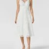 TROYDEN COLLECTION Brautkleid Mit Floraler Spitze - Weiß