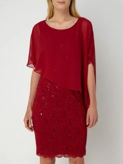 Swing Cocktailkleid Aus Floraler Spitze - Rot -LUXUAR SHOP 694jcdam9h6j0iho6144mk9p8oq5cdpl8splcdil71156j1ja17l8k2aap2jeiik64pjcla298rk4l9oa13j6e33ccojaeb66cq30p1k74qj4o9mc4s38or36osm2dj361ij6cg