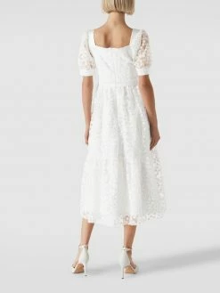 Swing Cocktailkleid Mit Floralem Besatz - Offwhite -LUXUAR SHOP 694l0ham8so3ic9nal1kmjacad344li26l8j4i2a952k2hil8srkce2dad338d2a8l33gghn98p4gji19d3mce35cgq3epj468p34dhk61h6cohicopj4d9oc9j36ob5ckp68o8