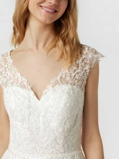 Mascara Brautkleid Mit Floralen Stickereien Und Ziersteinen - Offwhite -LUXUAR SHOP 69al2ha58spk4h9l653kghpl69542hq68l34olae6sqk6e1n9tb50hppaor4gh1i9d84ijhk90plakpn9co62or264pjgcpiclh6ad9k6lijaob16oqm8e1p64ojeo9j69gmcdo