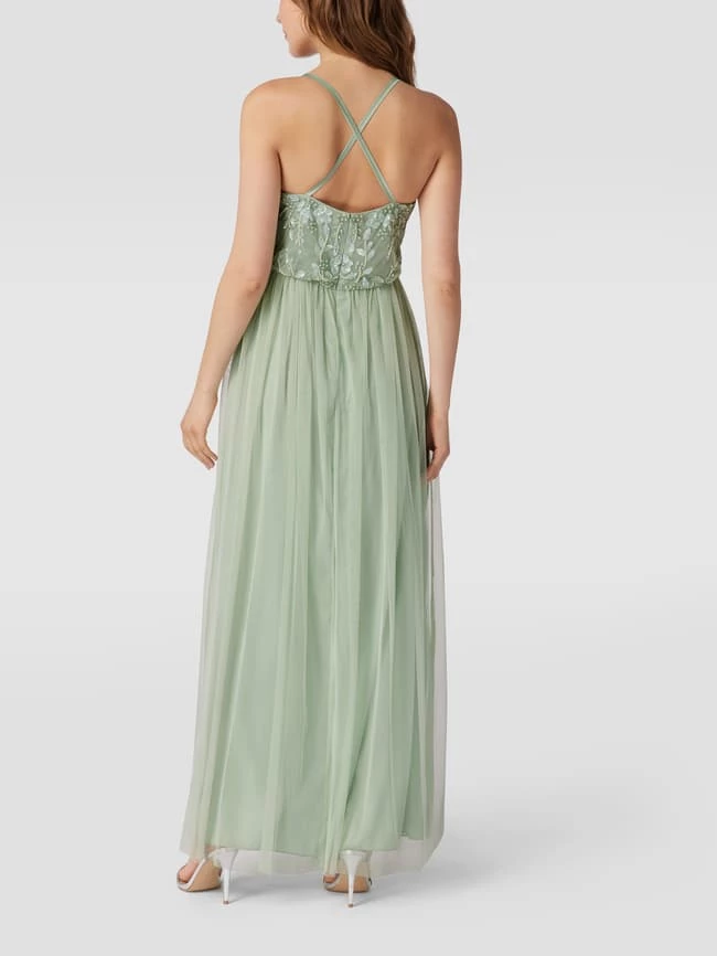 Jake*s Cocktail Abendkleid Mit Zierbesatz - Hellgrün Meliert 7 Jake*s Cocktail Abendkleid Mit Zierbesatz - Hellgrün Meliert – Bild 5