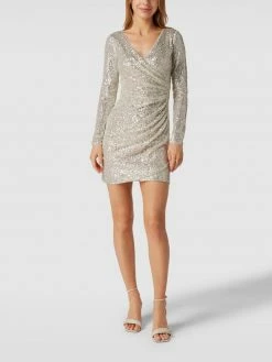 Paradi Cocktailkleid Mit Paillettenbesatz - Gold