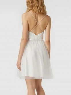 Laona Cocktailkleid Mit Zierperlen Und Floralen Stickereien - Weiß -LUXUAR SHOP 6gpjadi96t652ia1757j6hpg8934mh1g8h65chpm8p4l6ka96534kl9p6p55chqmah2k2j2b8d4l4g9o8go3ee1lchhmao9ichh3ccpk68sjiohg6cojeob2ckrj6e9nckq66d8