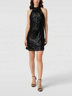 Dragana Stankovic Cocktailkleid Mit Paillettenbesatz - Schwarz