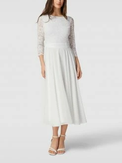 Swing Brautkleid Aus Häkelspitze - Offwhite