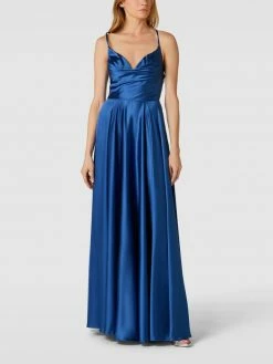Luxuar Abendkleid Mit Herz-Ausschnitt - Royalblau