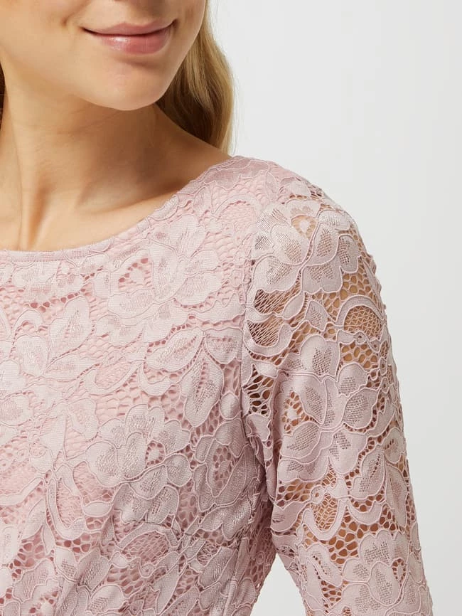 Vera Mont Cocktailkleid Aus Floraler Spitze Und Chiffon - Rosé 5 Vera Mont Cocktailkleid Aus Floraler Spitze Und Chiffon - Rosé – Bild 3