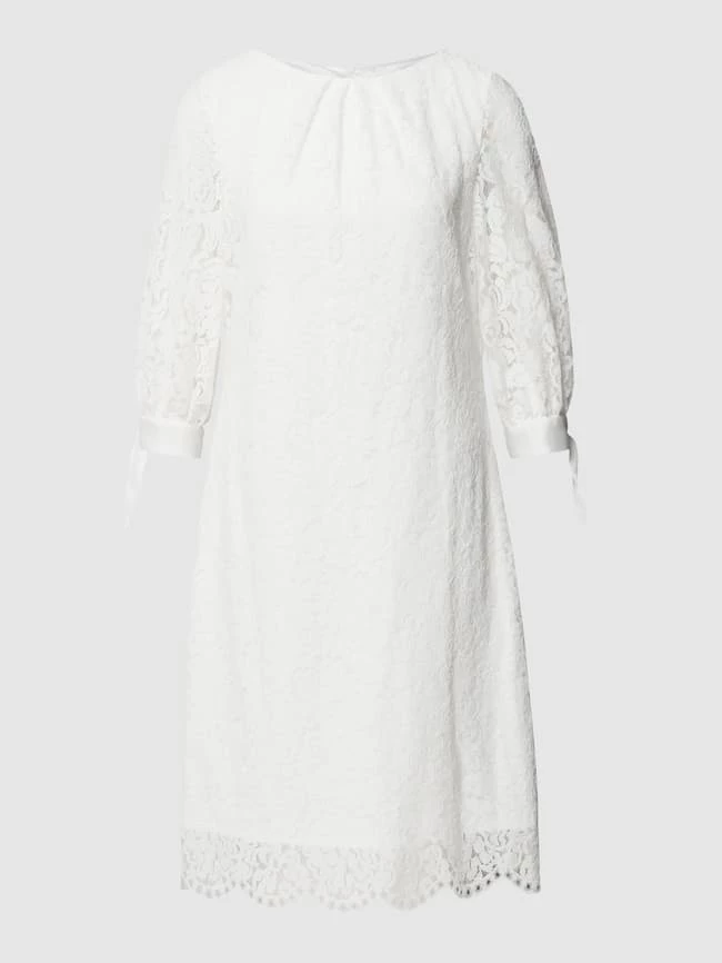 Swing Cocktailkleid Mit Floraler Spitze - Offwhite 4 Swing Cocktailkleid Mit Floraler Spitze - Offwhite – Bild 2