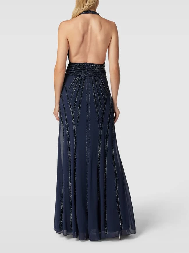LACE & BEADS Abendkleid Mit Zierbesatz - Marineblau 7 LACE & BEADS Abendkleid Mit Zierbesatz - Marineblau – Bild 5