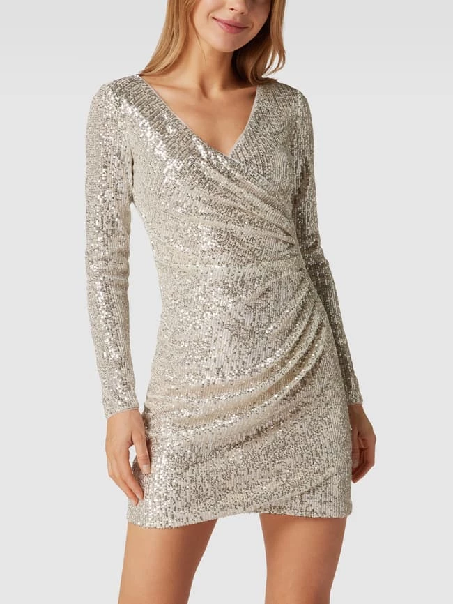 Paradi Cocktailkleid Mit Paillettenbesatz - Gold 6 Paradi Cocktailkleid Mit Paillettenbesatz - Gold – Bild 4