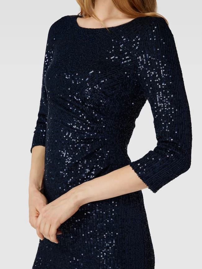 Christian Berg Cocktail Cocktailkleid Mit Paillettenbesatz - Dunkelblau 5 Christian Berg Cocktail Cocktailkleid Mit Paillettenbesatz - Dunkelblau – Bild 3