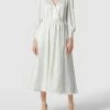 HUGO Midikleid In Wickel-Optik Modell 'Kemusia' - OCCASION CAPSULE - Offwhite