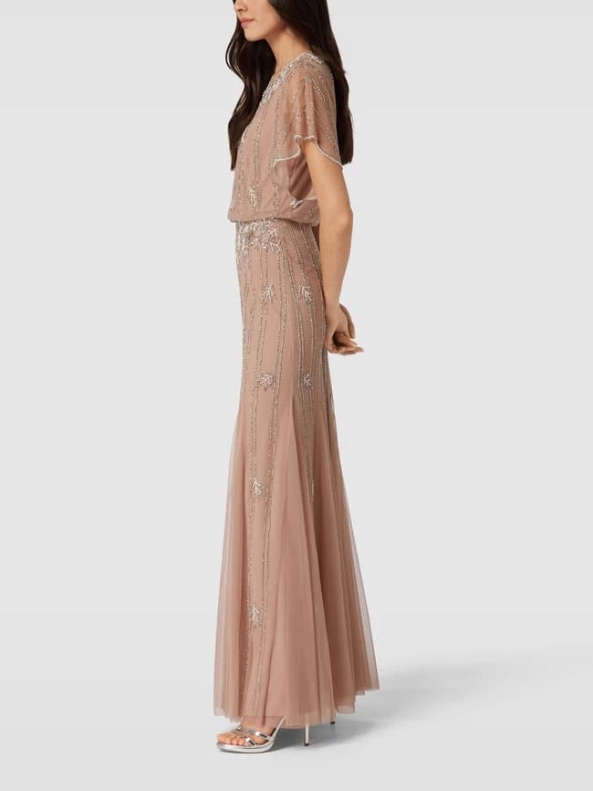 LACE & BEADS Abendkleid Mit Zierbesatz - Rosa 6 LACE & BEADS Abendkleid Mit Zierbesatz - Rosa – Bild 4