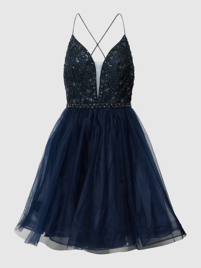 Laona Cocktailkleid In Minilänge - Dunkelblau 4 Laona Cocktailkleid In Minilänge - Dunkelblau – Bild 2