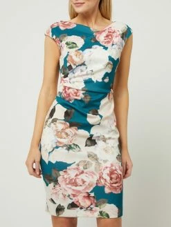Swing Cocktailkleid Mit Floralem Muster - Petrol -LUXUAR SHOP 74ok2e2ga0ql2c2j70oj4iq868ok6ca99h7l4k218p34ce9h6t850l2f60pj6gqd6d958c2lad150h2a70o38e1j6gq6ce1g70p3cp1k6sq36o9n69imceb3ccs64dj569i38p0