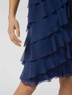 Swing Cocktailkleid Aus Chiffon Im Stufen-Look - Dunkelblau -LUXUAR SHOP 74oksc2f8h436cad713kijak94q36d9m955jgc227584odqlap152did8csj4e2e993j2h2e6p83gk1o9h3jidhl6or38chi60r34dhk74pmaeb16hh34dhm6oo34cj5ccqm2oo