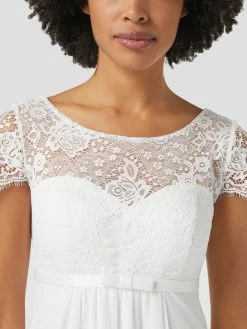 Luxuar Brautkleid Mit Zierschleife - Offwhite -LUXUAR SHOP 74p5cji288sj8lam6co56kaa9h94idih8kpkaka6ad7jaiqk9t344ci46l54agi9856j8kq86l85ahqc8co66e1p6dh34e366lj34d9kcop3io9k6lh3gdr5cdgjid326ssm6co