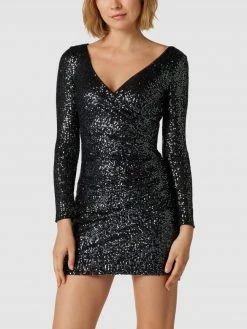 Jake*s Cocktail Cocktailkleid Mit Strasssteinbesatz - Dunkelgrau Meliert -LUXUAR SHOP 74skqdi298ojce266p432cqdad23ge278d3j2gac8p9kqh27ah44mi2m9pb4ogq78or3cdq189450dql60o3aohn6di3epj664ojec1kc5i30e1jc4qjgcpjckp6cchm69j3iog