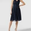 TROYDEN COLLECTION Cocktailkleid Mit Taillenpasse - Marineblau -LUXUAR SHOP 756j2h9malb4eghi9pak2iq8ah0ksdi46da34h278p938kph70q36d1k6d0j6gpp993kukik8cp4sha96t3jad1g74qjccj26so34dhk71ij2e9hc8rj0dj1ckom2e3268s62e0