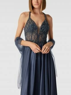 Luxuar Abendkleid Mit Ziersteinbesatz - Graphit -LUXUAR SHOP 75958iil71al0daba97koii58t456l2e60qjajqd9h5j4dhl8sp58ia3a973aj2l8h34ochp856kmhq3a0o30cpm6hhm8c1pc5i38e9k75j62e346gqm4cppcphm4c1jckom2e0