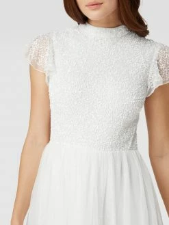 LACE & BEADS Brautkleid Mit Paillettenbesatz - Weiß -LUXUAR SHOP 852kslah6cok8d25855jeiai6ss4qcic69258hq98h836l278t2j2lho8ko4mgac6p232l9na4p4ad1h8d3j2eb560s68d9p70qj8chk6kr66eb56kpj2dhj6oq64oppc5hjiog