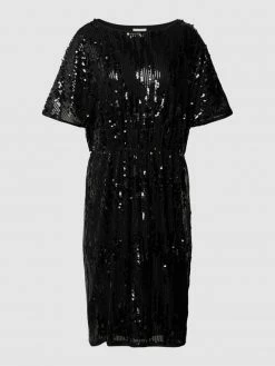Milano Italy Kleid Mit Paillettenbesatz - Schwarz -LUXUAR SHOP 853kqghh750k2gi98t5kkkq161akuihg70s42e2fa17jili98t946i2la5148gad9t4k6dpn6go4ki1k8t3m2e1k75hj6e1jc8s38d1kcdhjio9p60r34e9l6gp6ce9l6lj3ido