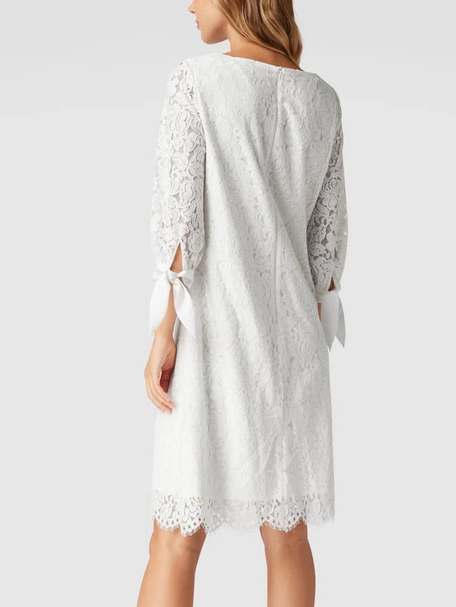 Swing Cocktailkleid Mit Floraler Spitze - Offwhite 7 Swing Cocktailkleid Mit Floraler Spitze - Offwhite – Bild 5