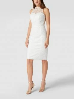 TROYDEN COLLECTION Brautkleid Mit Floraler Spitze - Weiß