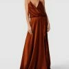 Unique Abendkleid Mit Gehschlitz - Cognac -LUXUAR SHOP 8cr38i9lap7lcka76lb32gi9ap7l4jq584sk4khg753j0i2h698kijhgal8jikq989ak2i1m9h64mgq39p3jipj274q30dj6cli66cpkc8rm4o9j6oom6c1kcoom4chg68oj4p0