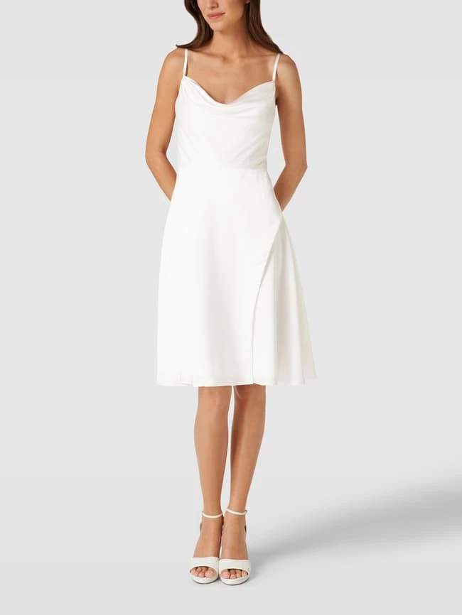 Luxuar Brautkleid Mit Wasserfall-Ausschnitt - Offwhite 3 Luxuar Brautkleid Mit Wasserfall-Ausschnitt - Offwhite