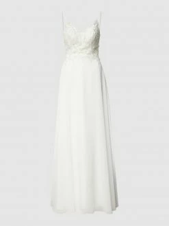 Luxuar Brautkleid Mit Floralem Zierbesatz - Offwhite -LUXUAR SHOP 8h146i2l9h1l0jak6h956cih692kshpg6csksgic8go3ic1g74r34g9k98skeiqm751j4g9k6sokai9g853jge1nccom4or3ccp32c1k6dj64e1o6di6ac1g60sj4cb2coq6adg