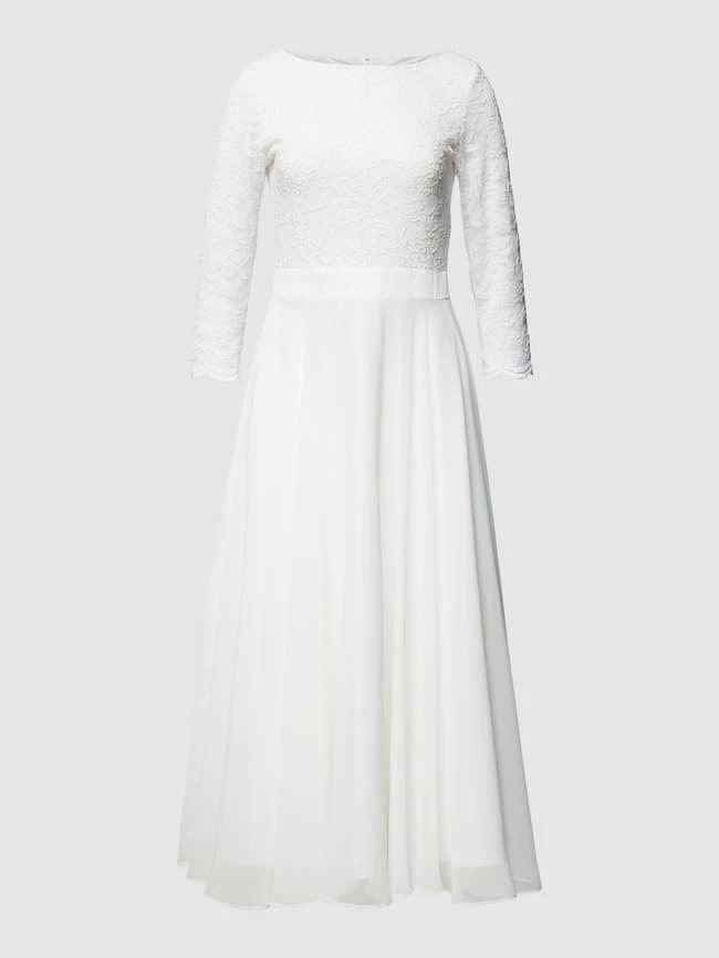 Swing Brautkleid Aus Häkelspitze - Offwhite 4 Swing Brautkleid Aus Häkelspitze - Offwhite – Bild 2