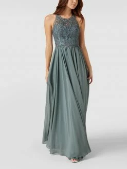 Laona Abendkleid Mit Strassteinen - Schilf
