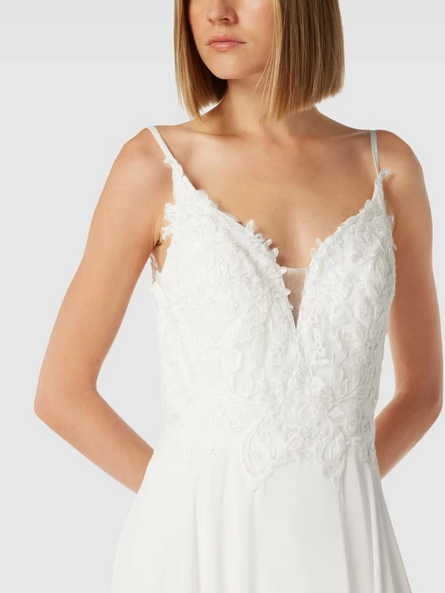 Mascara Brautkleid Mit Herz-Ausschnitt - Offwhite 5 Mascara Brautkleid Mit Herz-Ausschnitt - Offwhite – Bild 3