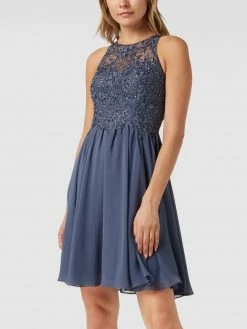 Laona Cocktailkleid Mit Floralen Stickereien Und Ziersteinen - Rauchblau -LUXUAR SHOP 8lb4ecpmah44ahqd8or38e9h6l83igi98535aka79173gh9la91koia2ahb38ea7950kscijad550ka970o6cc9l6tj6cphgcop68o9k6ss62eb469h32p9o6dh64ohk6ph3ee0