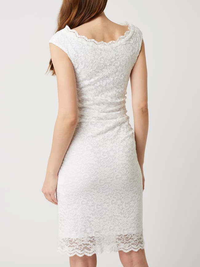 Swing Cocktailkleid Aus Floraler Spitze - Offwhite 7 Swing Cocktailkleid Aus Floraler Spitze - Offwhite – Bild 5