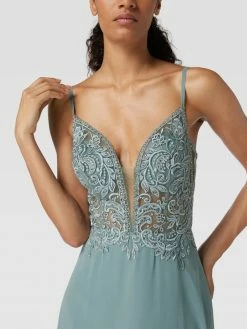 Luxuar Abendkleid Mit Floralem Spitzenbesatz - Grün -LUXUAR SHOP 8p6k8ga5a0p58gq5ah74ueaf9h4lcl2198r34iai94qlakqd913l4ghj64q4al1k6t64ggq994r3gcqd88o34c3270rj8e3169h3copk6lh68e346lhjgo9pcgo3gd1k6kq3ccg