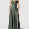 Luxuar Abendkleid Mit Herz-Ausschnitt - Grün
