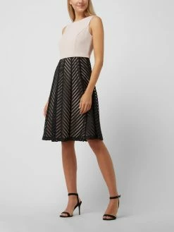 Christian Berg Cocktail Cocktailkleid Mit Spitze - Altrosa Meliert