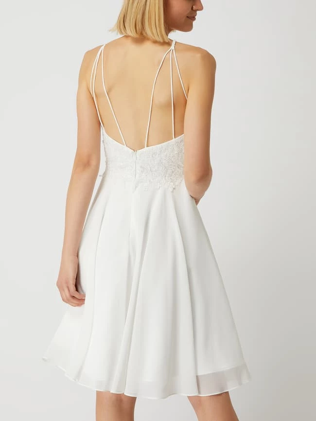 Luxuar Brautkleid Aus Spitze Und Chiffon - Offwhite 7 Luxuar Brautkleid Aus Spitze Und Chiffon - Offwhite – Bild 5