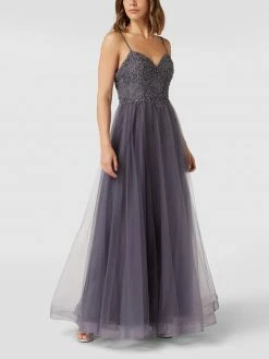 Laona Abendkleid Mit Herz-Ausschnitt - Anthrazit