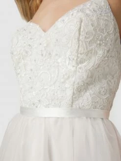 Laona Cocktailkleid Mit Zierperlen Und Floralen Stickereien - Weiß -LUXUAR SHOP 91334i9h8or46eab9or4gc2l9h2l6k2f85234k2da17lck216l556ci4858kgd299d8j8j9m8cs4sc9ha8o3ge9gc5im8d9oc4q6ae9kclj36e34ckpjgohi6gq3id9gcgs3ecg