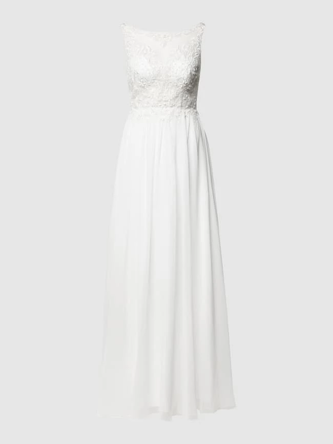 Laona Brautkleid Mit Floraler Spitze - Offwhite 4 Laona Brautkleid Mit Floraler Spitze - Offwhite – Bild 2