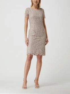 Christian Berg Cocktail Cocktailkleid Aus Spitze - Mauve