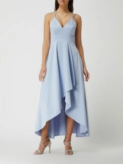 Jake*s Cocktail Abendkleid Im Vokuhila-Look - Hellblau