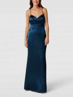 Laona Abendkleid Mit Gelegten Falten - Dunkelblau