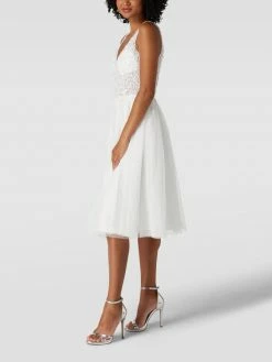 LACE & BEADS Brautkleid Mit Paillettenbesatz - Weiß -LUXUAR SHOP 99538c22619j8ghg859jgk1n9osjij24ad2l4jhn9cpj2h2h9sokohag6grjcd2k90rjehq268sjad1n613madpj6gp34d9i75hjge9k70o3ieb2c8qj2e3270sj8cr365i6ae8