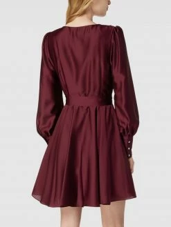 Swing Cocktailkleid Mit Taillengürtel - Bordeaux Rot -LUXUAR SHOP 9974ih1o758k6k228p14ejiaa52kqcqk9t54iiab9gq5ce2la93kmjplah74kipi852k4dhg9sqj2dqiaco3ec1gc4o3edr56osj8dhkchi62e9g6csmcphk6oqj6db474p6cc0