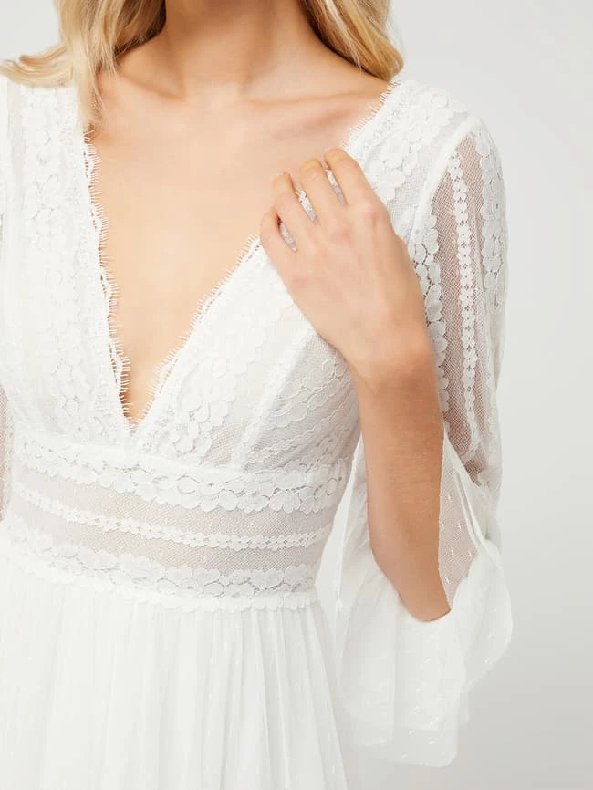 Luxuar Brautkleid Im Boho-Look - Offwhite 11 Luxuar Brautkleid Im Boho-Look - Offwhite – Bild 9